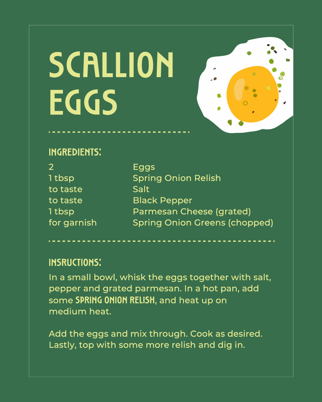 Spring Onion Relish
