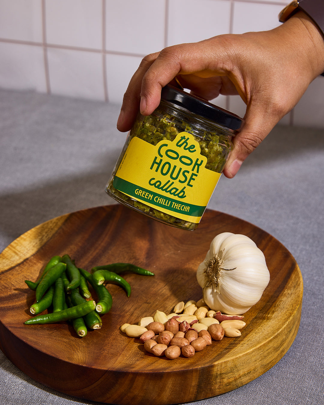 Green Chilli Thecha
